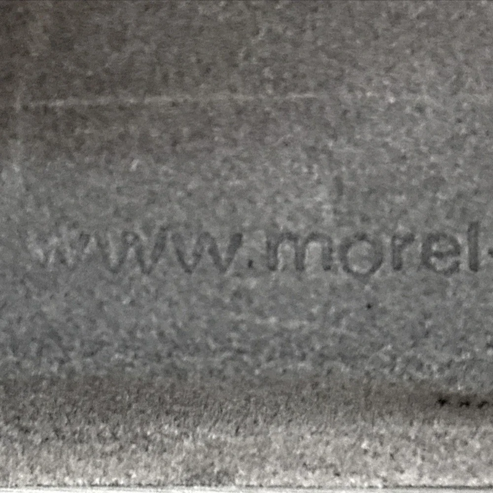 MOREL Lightec Designer Eyeglasses Hard Storage Clamshell Case Silver‎ EUC